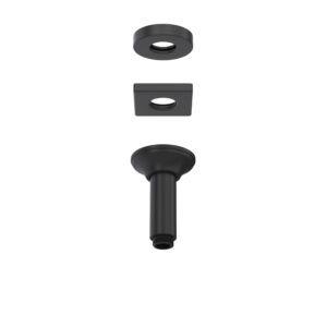 ROHL 4″ Ceiling Mount Shower Arm In Matte Black