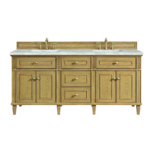 Lorelai 72" Double Vanity, Light Natural Oak
