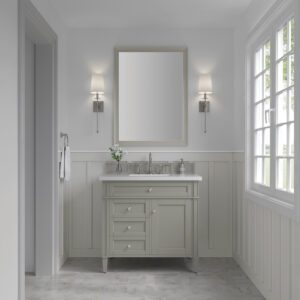 Brittany 36″ Single Vanity, Urban Gray