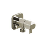 Riobel Handshower Outlet With Integrated Volume Control In Polished Nickel