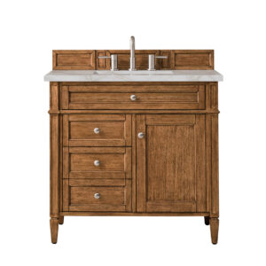 Brittany 36" Single Vanity, Saddle Brown
