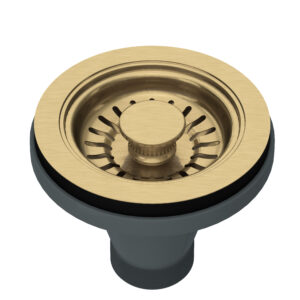 ROHL Basket Strainer In Antique Gold