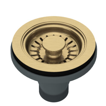 ROHL Basket Strainer In Antique Gold