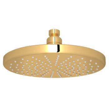 ROHL 8" Rain Showerhead In Italian Brass