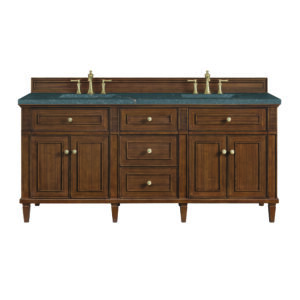 Lorelai 72"Double Vanity, Mid-Century Walnut