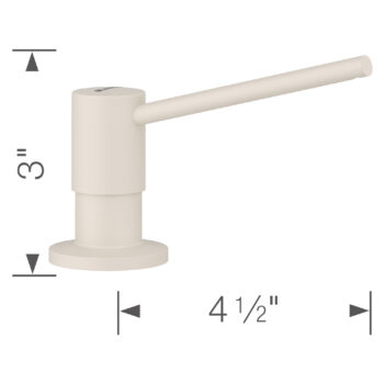 Blanco Torre Soap Dispenser - Soft White - Image 3