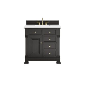 Brookfield 36″ Single Vanity, Black Onyx
