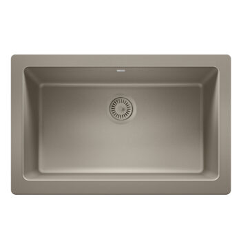 Blanco Color-Coordinated Metal Disposal Flange - Truffle - Image 2