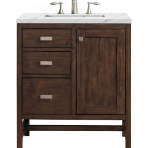 Addison 30" Single Vanity, Mid-Century Acacia