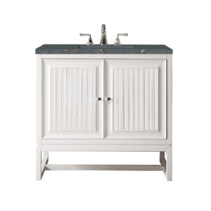 Athens 36" Single Vanity, Glossy White