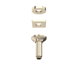 ROHL 4″ Ceiling Mount Shower Arm In Satin Nickel