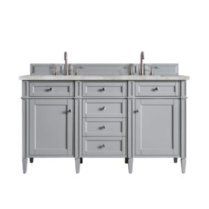 Brittany 60" Double Vanity, Urban Gray