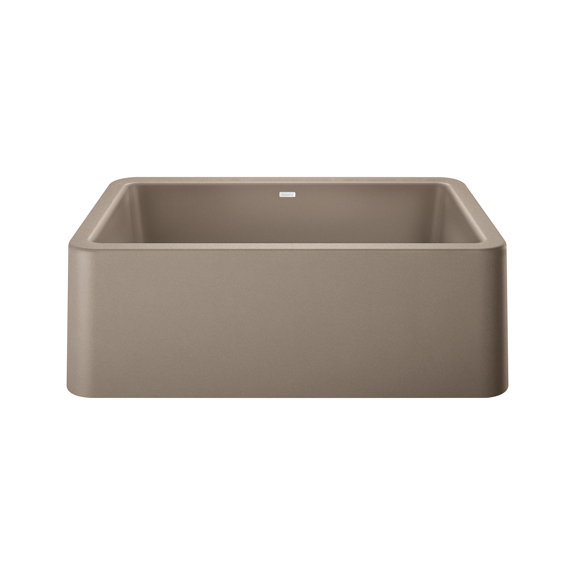 Blanco Ikon SILGRANIT 30" Single Bowl Apron-Front Farmhouse Sink - Truffle