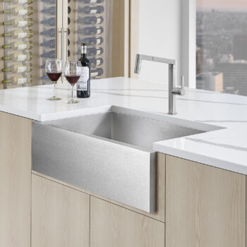 Blanco Precision R0 32" Durinox Apron-Front Super Single Stainless Steel Farmhouse Sink - Image 7