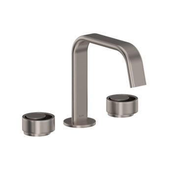 ROHL Eclissi™ Widespread Lavatory Faucet With U-Spout In Satin Nickel