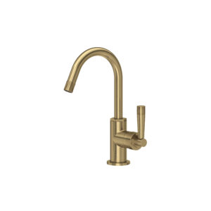ROHL Graceline® Single Handle Lavatory Faucet In Antique Gold