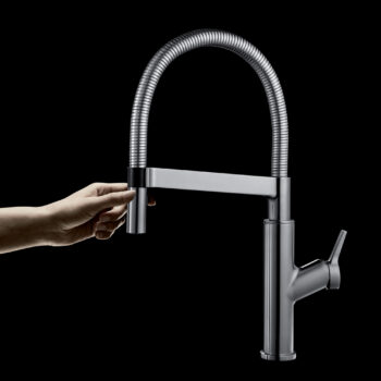 Blanco Solenta Senso Pull-Down Dual-Spray Kitchen Faucet 1.5 GPM - Chrome - Image 7