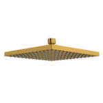 Riobel 8" Rain Showerhead In Brushed Gold