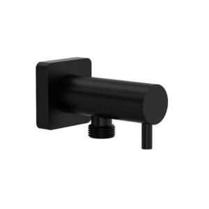 ROHL Handshower Outlet With Integrated Volume Control In Matte Black
