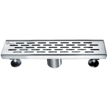 Dawn® Yangtze River Series - Linear Shower Drain 12"L In Polished satin