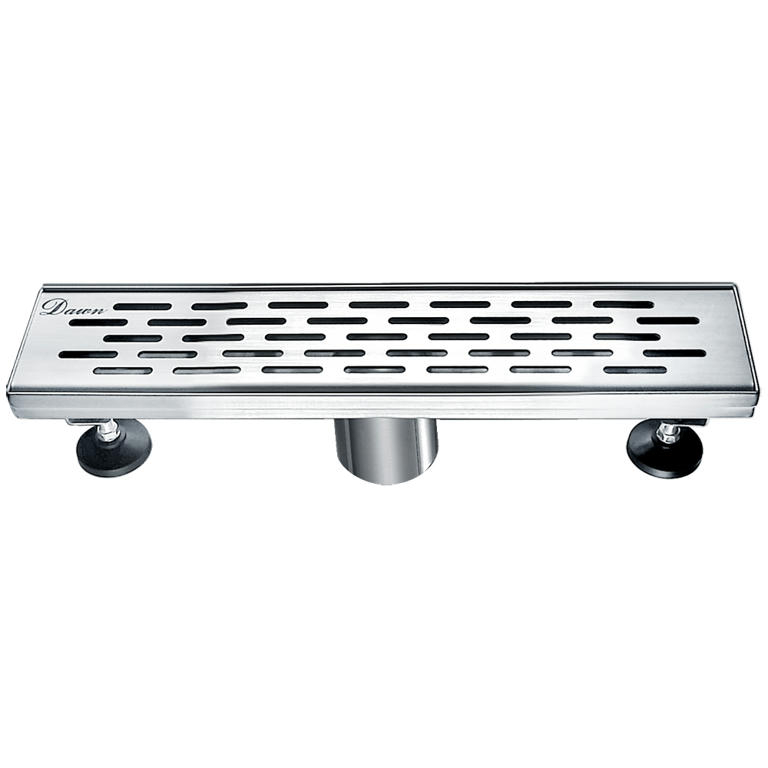 Dawn® Yangtze River Series - Linear Shower Drain 12"L In Polished satin