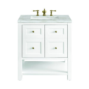 Breckenridge 30" Single Vanity, Bright White