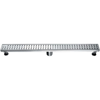Dawn®  Mississippi River Series - Linear Shower Drain 32"L In Polished satin