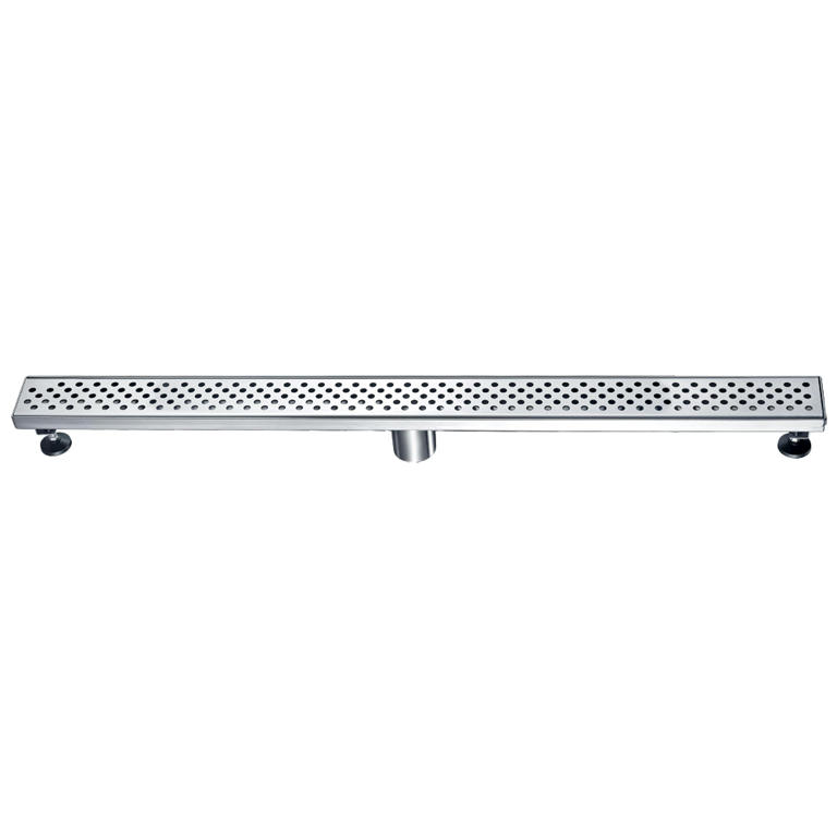 Dawn® Rhone River Series - Linear Shower Drain 36"L In Polished satin