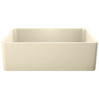 Blanco Cerana 33" Fireclay Single Bowl Apron-Front Farmhouse Sink - Biscuit