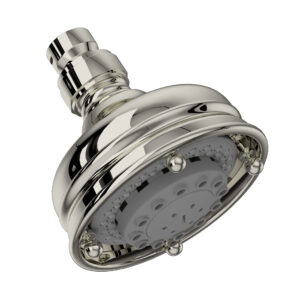 ROHL 4″ 3-Function Showerhead In Polished Nickel