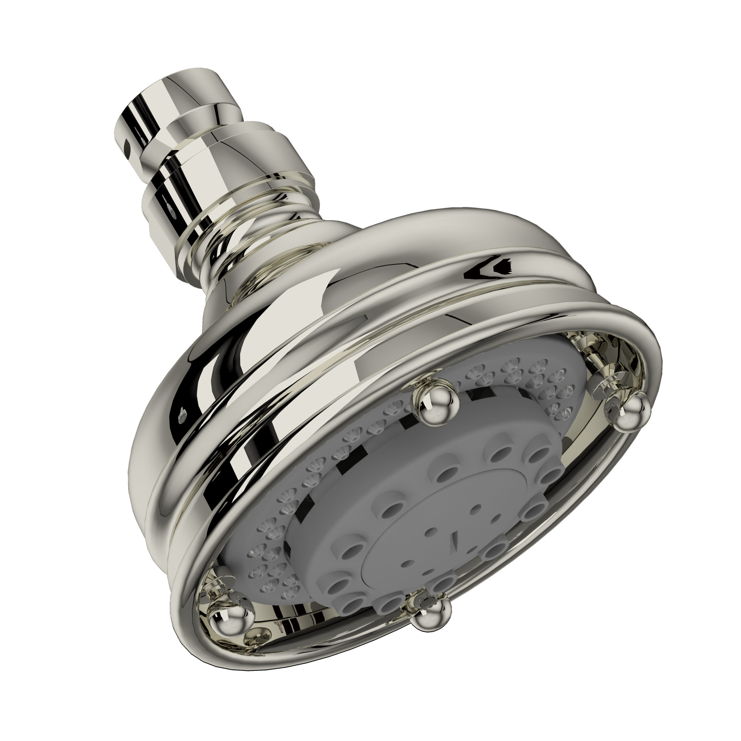 ROHL 4" 3-Function Showerhead In Polished Nickel