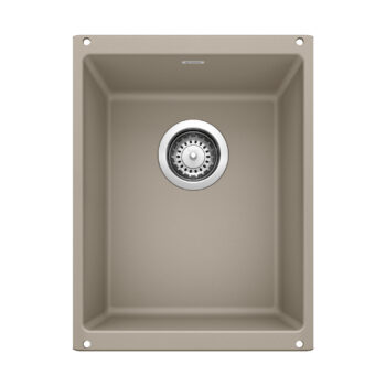Blanco Precis SILGRANIT 13" Undermount Bar Sink - Truffle