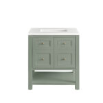 Breckenridge 30" Single Vanity, Smokey Celadon