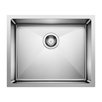 Blanco Quatrus R15 22" Single Bowl Undermount Stainless Steel Kitchen Sink