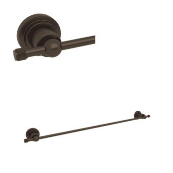 ROHL Campo™ 24" Towel Bar In Tuscan Brass