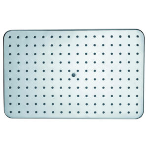 Dawn® Single Function Rectangle Rain Showerhead, Chrome