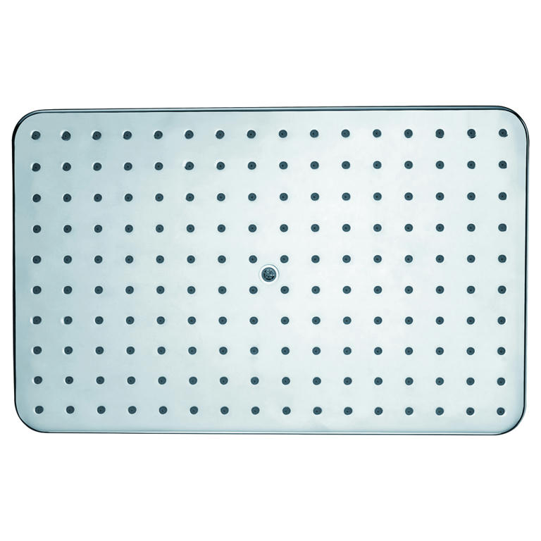 Dawn® Single Function Rectangle Rain Showerhead, Chrome