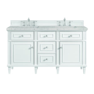 Lorelai 60" Double Vanity, Bright White