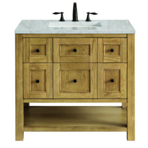 Breckenridge 36" Single Vanity, Light Natural Oak