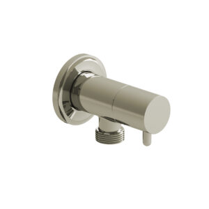 Riobel Handshower Outlet With Integrated Volume Control In Polished Nickel