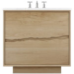 Vander 36" Ventura Two-Drawer Single Bath Vanity In American White Oak