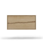 Vander 30" Ventura Two-Drawer Single Bath Floating Vanity With Integrated Countertop In American White Oak