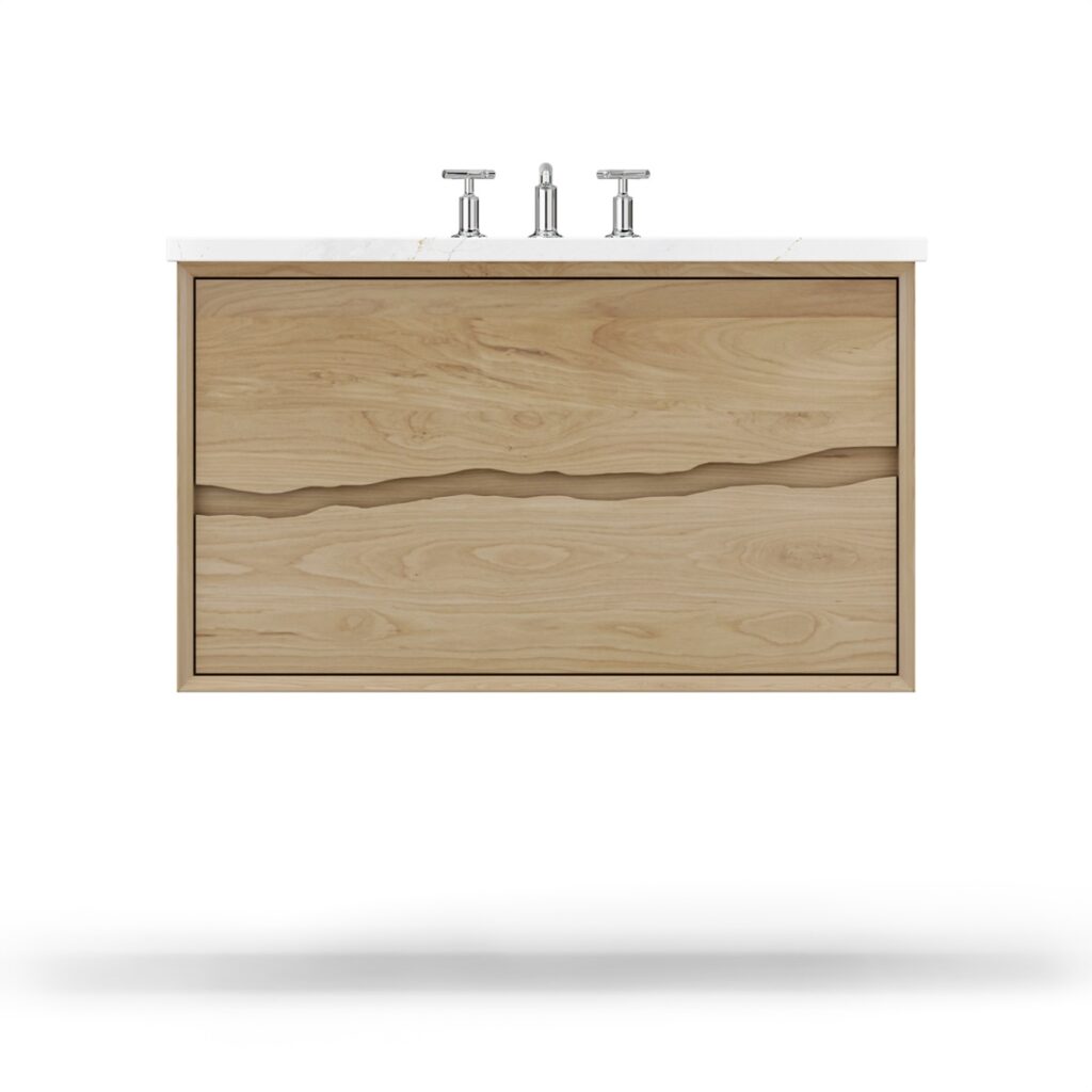 Vander 30″ Ventura Two-Drawer Single Bath Floating Vanity In American ...