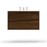 Vander 42" Ventura Two-Drawer Single Bath Floating Vanity In Estate Emulsion