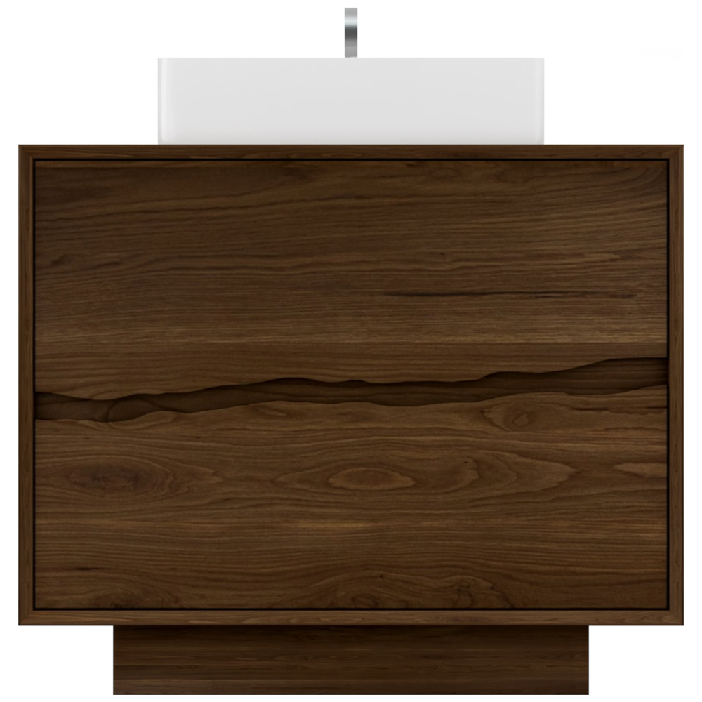 Vander 30" Ventura Two-Drawer Single Bath Vanity With Integrated Countertop In Estate Emulsion