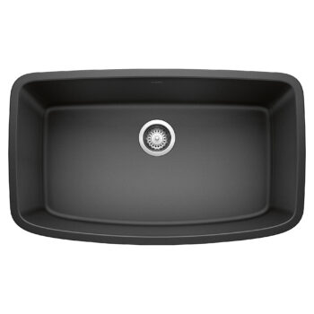 Blanco Valea SILGRANIT 32" Super Single Undermount Kitchen Sink - Anthracite