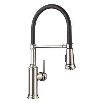 Blanco Empressa Semi-Pro Pull-Down Dual-Spray Kitchen Faucet 1.5 GPM - Polished Nickel