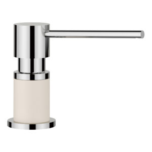 Blanco Lato Soap Dispenser – Chrome/Soft White