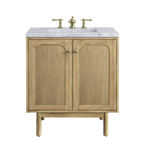 Laurent 30" Single Vanity, Light Natural Oak
