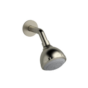 Riobel 4″ 3-Function Showerhead With Arm In Brushed Nickel